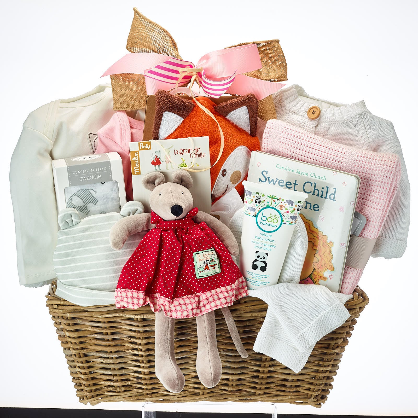 Luxury Baby Girl Basket