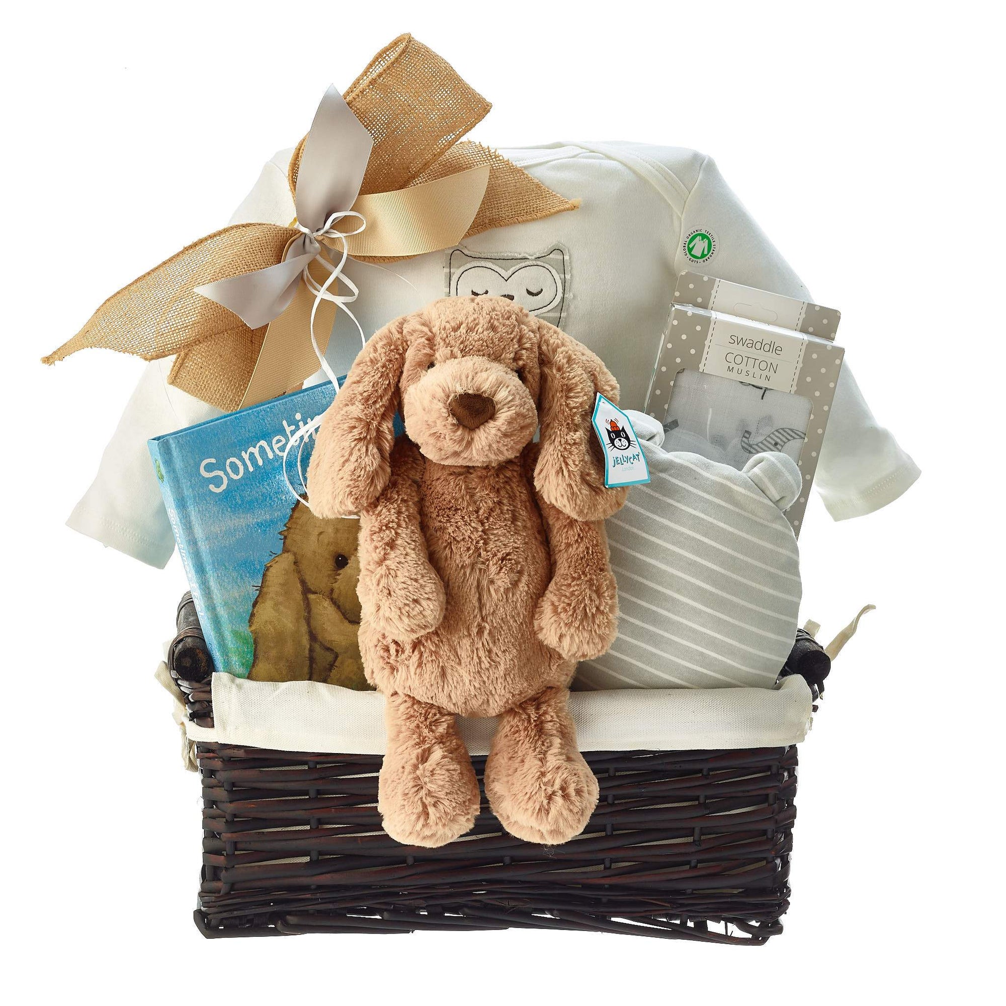 Newborn Neutral Baby Gift Basket