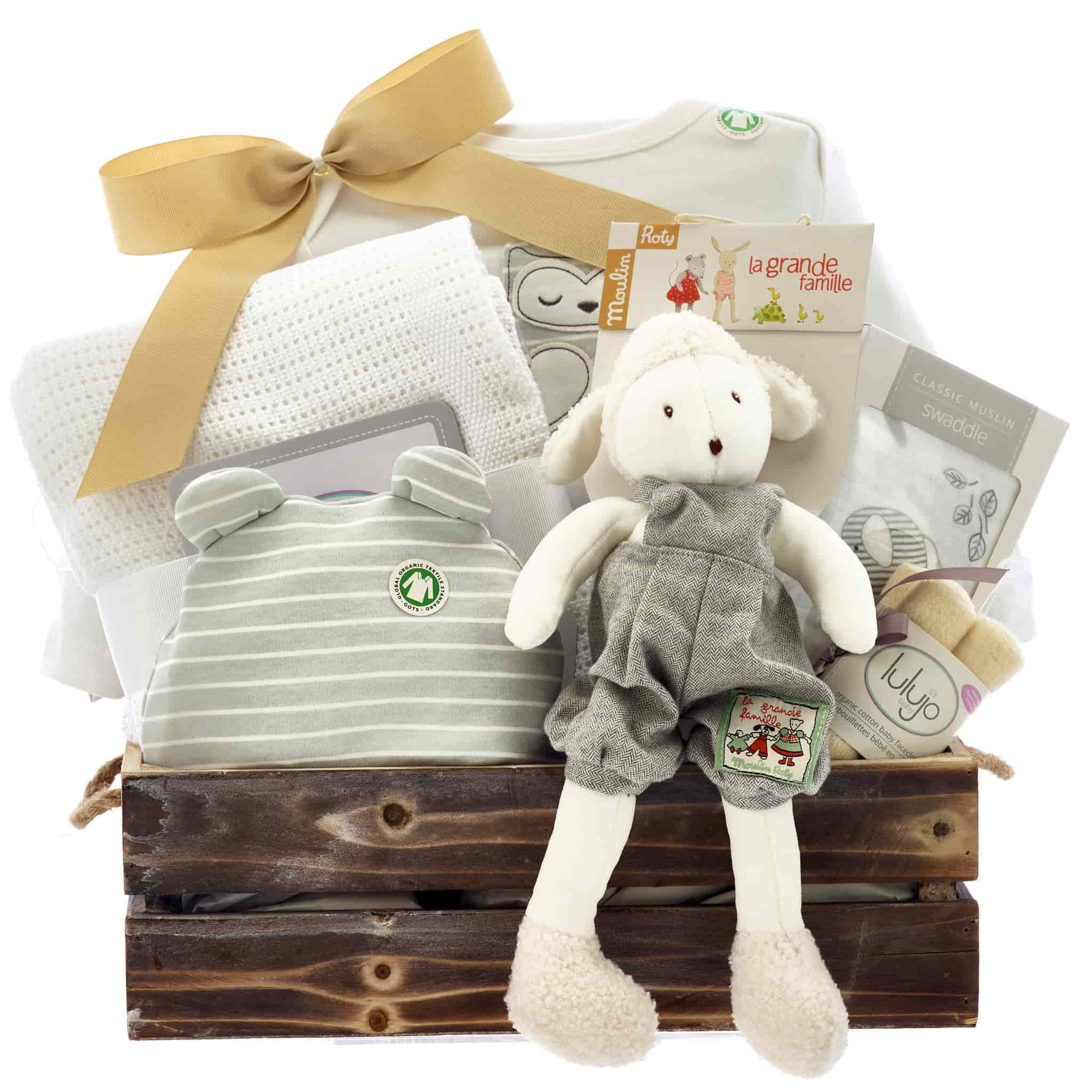 Favourite Wooden Crate Baby Gift