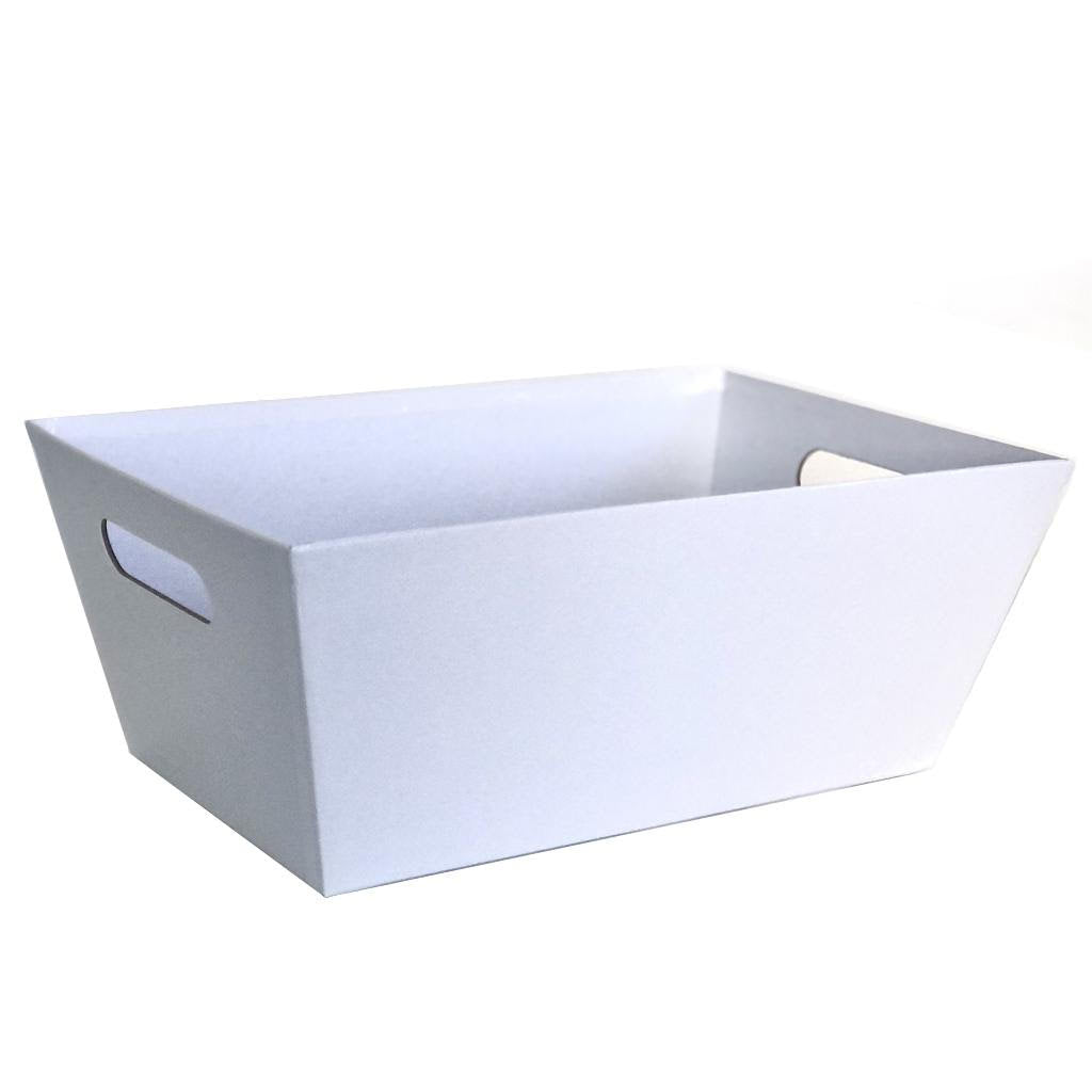 Gender Neutral Baby White Basket Container